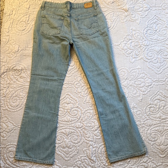 NWOT Women’s Levi Strauss Signature Low Rise Bootcut Jeans Misses Size 8 Blue - Picture 5 of 8